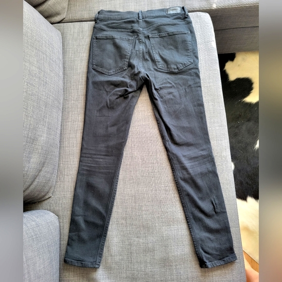 Express Black Ankle Jeans - Picture 3 of 4